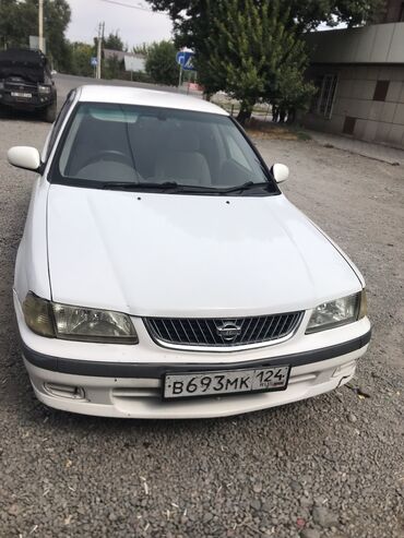 бостери авто: Nissan Sunny: 1998 г., 1.5 л, Автомат, Бензин, Седан