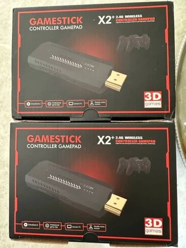 Другие ретро консоли: Игровая приставка GameStick X2+ (2.4G Wireless Controller Gamepad) — 2