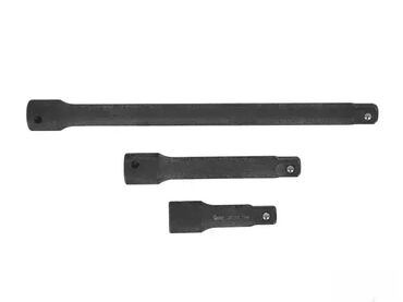 Setovi alata: Set produžetaka udarnih 9 komada 1/4", 3/8", 1/2" CrV GEKO (Poljska) — 4