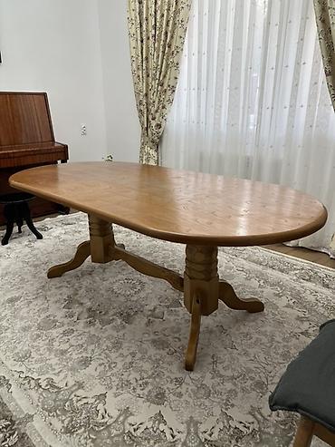 loft mebel: Стол и стул для зала, Б/у, Самовывоз, Платная доставка, цвет - Коричневый — 1