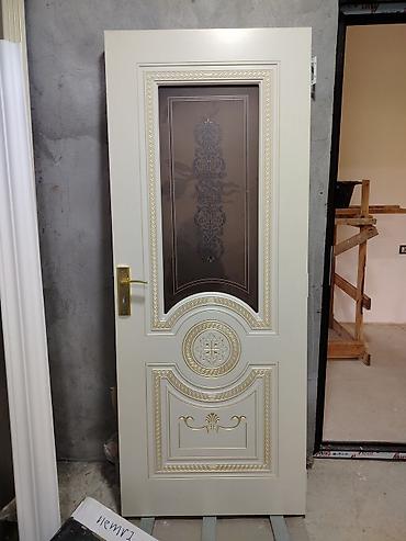 esa celik: Klassik dizaynlı otaq qapısı - Material: MDF əsaslı, üzəri dekorativ — 1