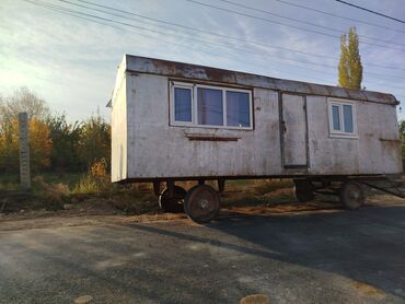 дорого: Передвижной строительный вагончик на колесном шасси. Описание: - Тип at lalafo.kg дорого: Передвижной строительный вагончик на колесном шасси. Описание: - Тип