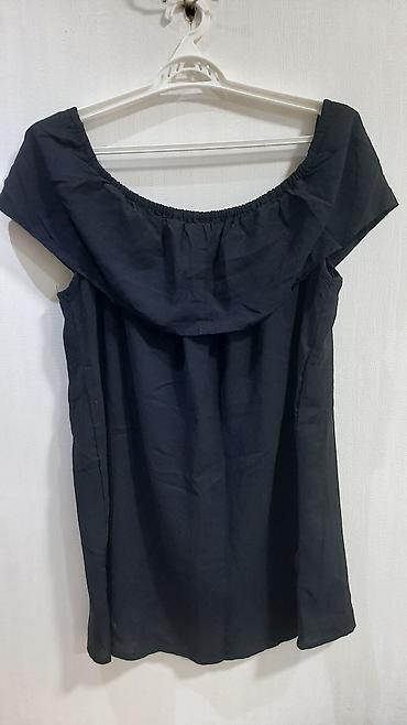 sisley bluzka: Qara rəngli, çiyinlərdən açıq (off-shoulder) qadın bluz/köynək — 2