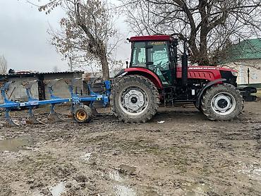 Другие тракторы: Трактор FM World WD1404M-6 с навесным плугом - Мощный колесный — 3