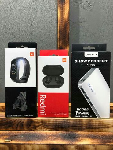 android телефон: Мега АКЦИЯ 3 ГАДЖЕТА Redmi AirDots 2 + Smart Bracelet M4 + Power