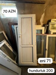 Plastik pəncərələr: İŞLƏNMİŞ QAPI VƏ PƏNCƏRƏLƏR — 25