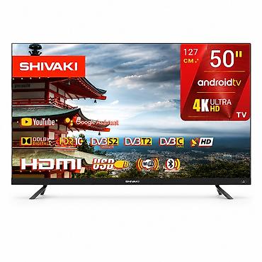 №: 15677 Məhsulun adı: Televizor Shivaki 50 düym 4K+HDR Smart TV LCD