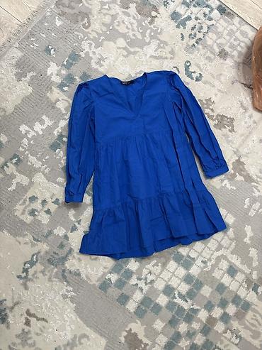 Повседневные платья: Женские длинные платья и накидка-абайя (набор) 1) Черная — 5