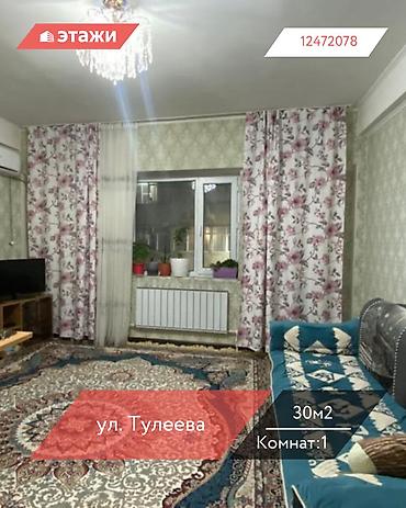 2017: 1 комната, 30 м², 1 этаж — 1