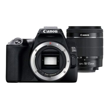 зеркальный фотоаппарат: Фотоаппарат зеркальный Canon 250D 18-55 IS STM KIT Отличается
