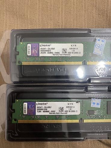 Оперативная память (RAM) для ПК: Оперативная память (RAM) для ПК, Новый, Kingston, 4 ГБ, DDR3, 1600 МГц — 1