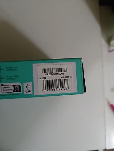Настольные ПК и комплектующие: Logitech MK270 simsiz klaviatura və siçan dəsti - Tam ölçülü — 2