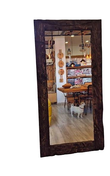 ormarici za kupatilo forma ideale: Slika 1 Ogledalo napravljeno od drveta Jele dimenzije:103x76x4 cm — 2