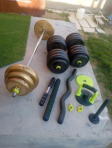 Ştanqlar və ştanq diskləri: Ştanq, Çəki: 65 kq, Yeni — 18