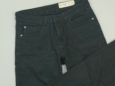 spódnice jeansowe z przetarciami czarne: Джинси, Esmara, S, стан - Хороший