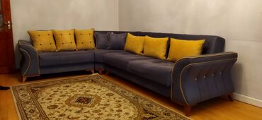 furniture baku: Künc divan, Açılan, Bazalı