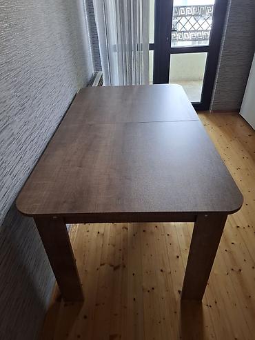 Masalar: Açılan yemək masası - Material: ağac teksturalı laminat/MDFlam səth — 2