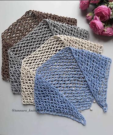 yaylig: Məhsul: Əl işıqlı toxunma bandana/baş yaylığı - Model: Üçbucaq — 5