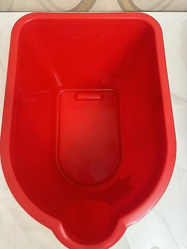 Чакалар: Красное пластиковое ведро для уборки Titiz Plastik. - Объем: 16 л — 3