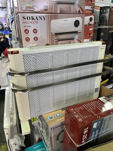 Электрические обогреватели: Электрический обогреватель Конвекторный, Напольный — 12