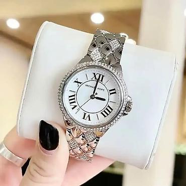 saatlari: Yeni, Qol saatı, Michael Kors, rəng - Gümüşü — 4