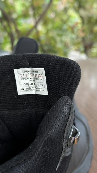треккинговые: Мужские ботинки, 37, 37.5, The North Face, Б/у, цвет - Черный — 6
