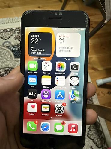 telefon tesla: IPhone 7, 256 GB, Qara, Barmaq izi — 3