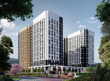 дом для отдыха: 1 бөлмө, 45 кв. м, Элитка, 14 кабат, ПСО (өзү оңдоп түзөтүп бүтүү үчүн)