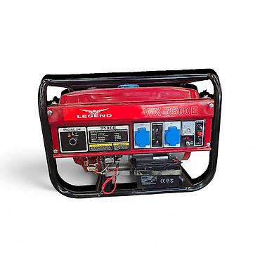 satin: №: 7250 Məhsulun adı: Benzin generator Legend WX-3500E, 3.5 kVt — 2