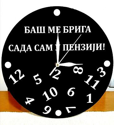 Satovi za kuću: Zidni sat, Novo — 12