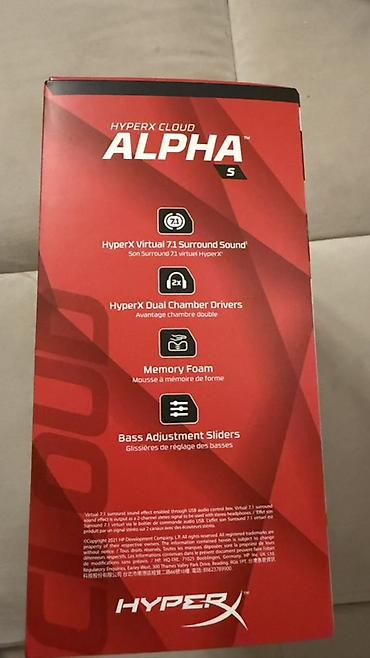 Qulaqcıqlar: HyperX Cloud Alpha S oyun qulaqlığı - Dual Chamber Advantage: İkili — 2