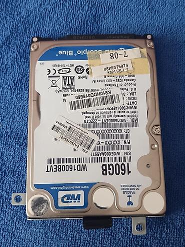 wd 3: Жесткий диск 2.5" Western Digital Scorpio Blue WD1600BEVT - Объем — 7