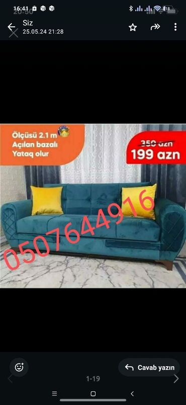 Divanlar: Divan, Yeni, Açılan, Bazalı, Parça, Pulsuz çatdırılma -da lalafo.az — 23 Divanlar: Divan, Yeni, Açılan, Bazalı, Parça, Pulsuz çatdırılma — 23