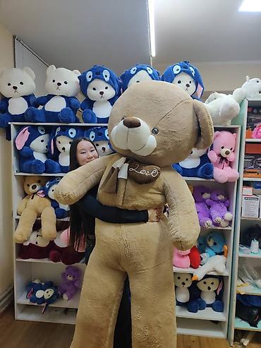 Игрушки: Большие мишки Бесплатная доставка 🧸60 см 1000 сом (Бесплатная — 4