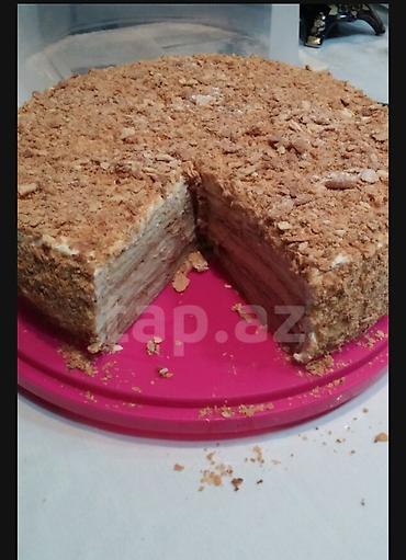 Qida məhsulları: Tort sifarisi qebul edirem. Balli, BiskvitNapoleon, Black forest — 9