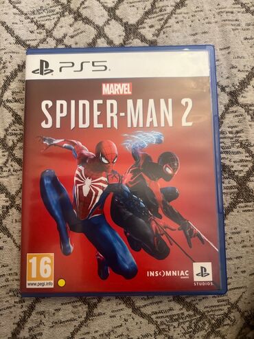 PS5 (Sony PlayStation 5): Marvel's Spider-Man, Qarışıq janr, İşlənmiş Disk, PS5 (Sony PlayStation 5)