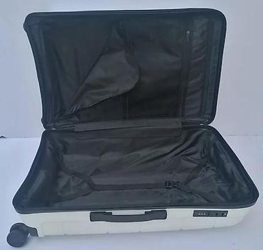 Putni koferi i torbe: Tvrdi kofer na točkićima – bela boja - Materijal: ABS/plastika sa — 5