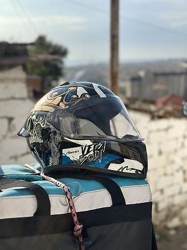 авто шлем: Moto dəbilqə – Vega Yaxşı vəziyyətdədir, az istifadə olunub, qiymətdə — 2