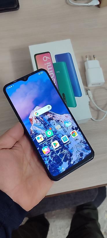 Redmi, Redmi 9, Б/у, 32 ГБ, цвет - Черный, 2 SIM