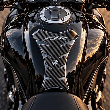 multimedija za bmw e46: Yamaha FJR 3D Carbon Tank Pad - 2866 Yamaha FJR 3D Carbon Tank Pad – — 3