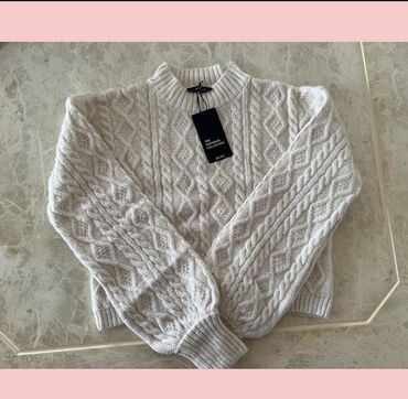 sansara qadin geyimleri instagram: Женский свитер One size, цвет - Бежевый