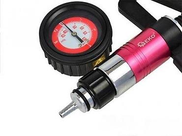 Alati za automobile: Vakuum pumpa sa manometrom – set za ispitivanje i odzračivanje kočnica — 7