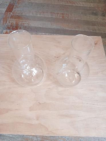 distillə: Laboratoriya şüşə kolbaları dəsti Tərkib: - Uzun boğazlı, geniş kürə — 3
