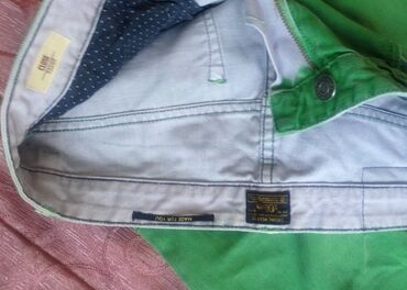 Джинсы и брюки: Джинсы и брюки, цвет - Зеленый, Новый