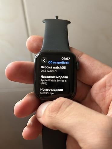 smart camera: Apple Watch Series 6 (GPS) — MG133LL/A Hec bir problem yoxdu, ekranda — 4