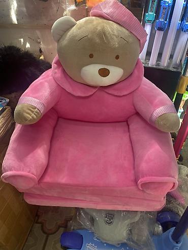pettee bear: Детское мягкое кресло «Мишка» - Уютное кресло в форме медвежонка — 1