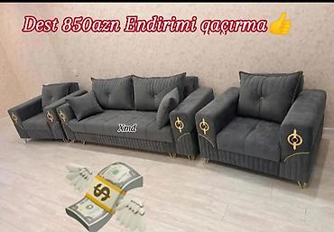 mebel kitab refleri: Divan və kreslo dəstləri — 1