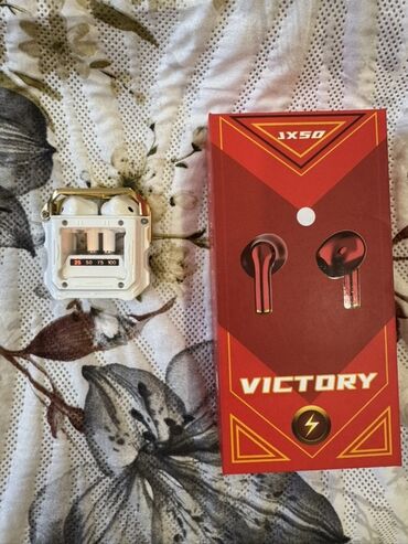 футляр для наушников: Беспроводные TWS-наушники JX50 Victory Состояние: новое Описание: -