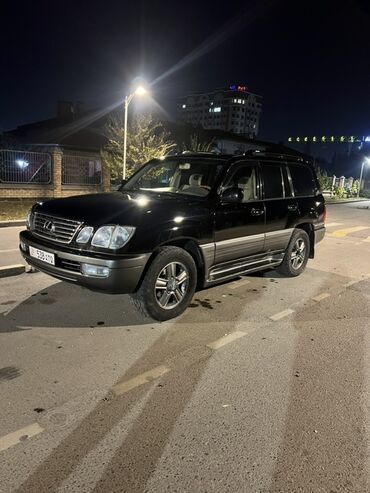 меняю на авто обмен: Lexus LX: 2003 г., 4.7 л, Автомат, Газ, Жол тандабас