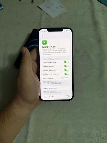 6 plus iphone: IPhone 12 Pro Max, 256 GB, Pacific Blue, Face ID — 10
